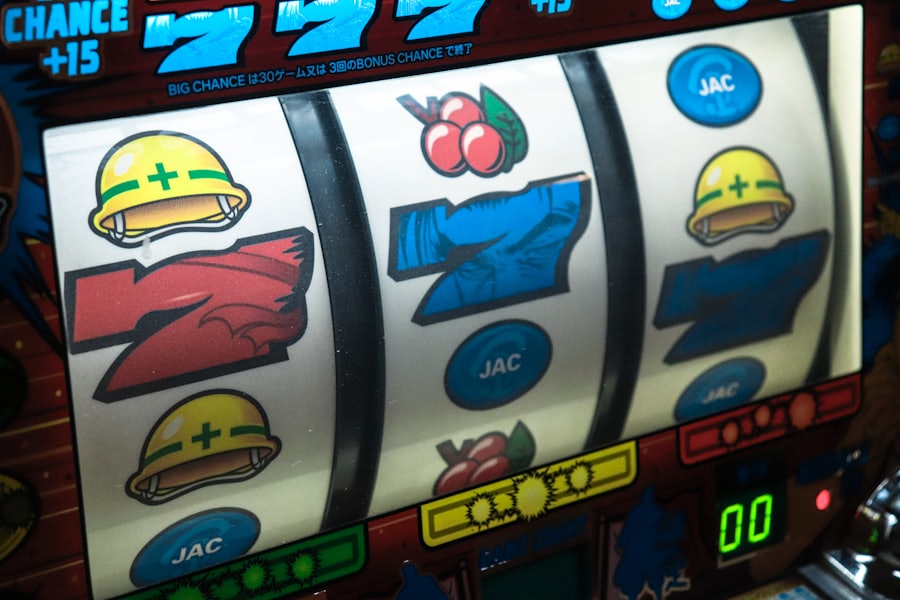 Mesin slot dengan kombinasi triple seven sebagai ilustrasi panduan slot online Nasa4d